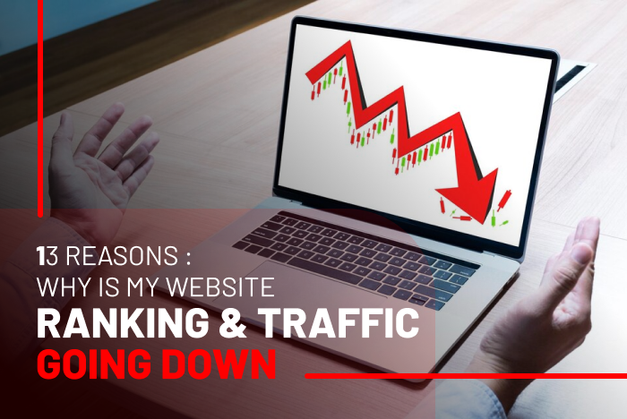 Why is My Website Ranking & Traffic Going Down: 13 Reasons